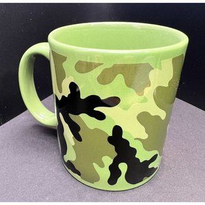 Camo Mug Ceramic Coffee Tea Military Hunters Outdoorsmen Men Gift Father's Day